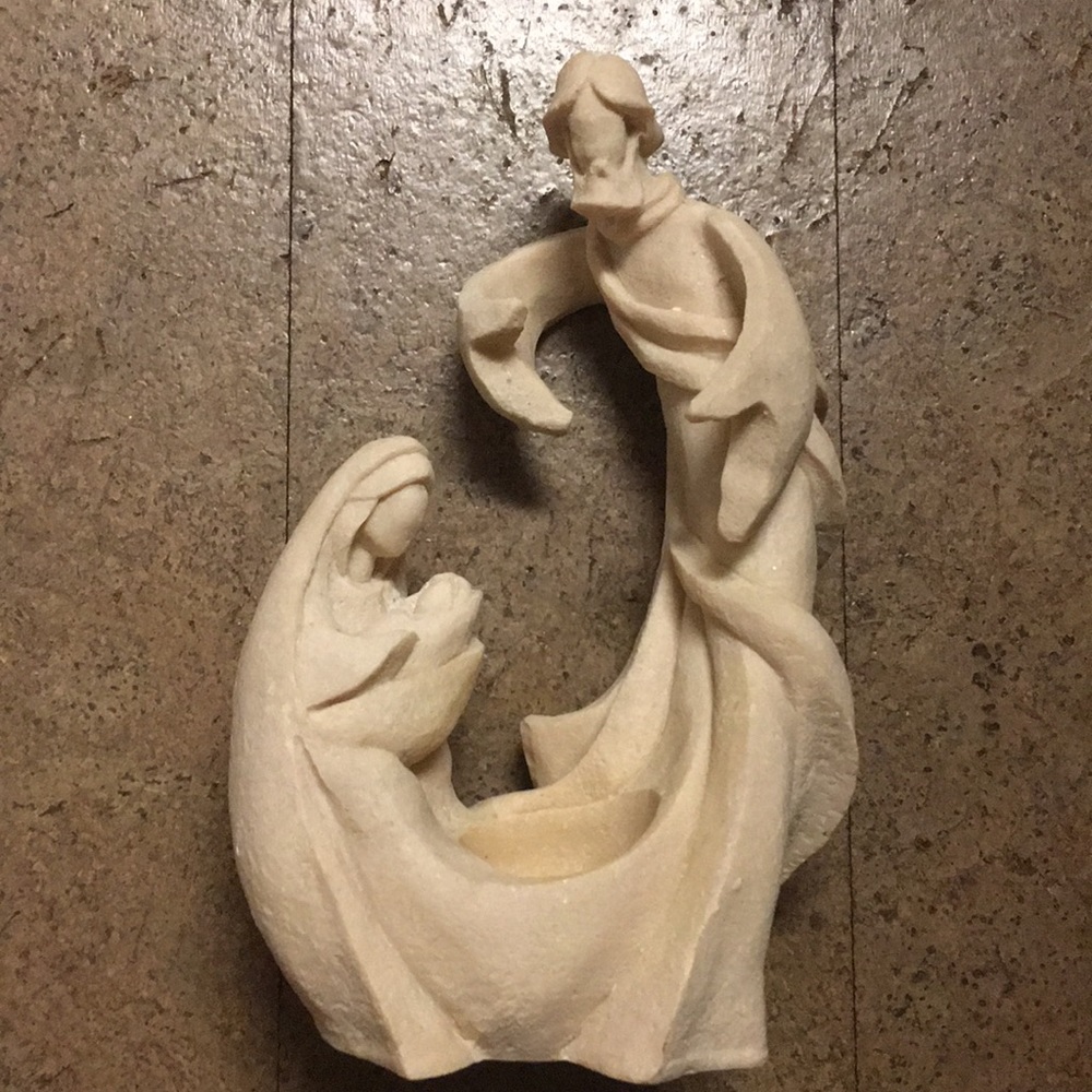 Holy Sculpture Tea Light Decor